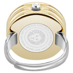 Anne Klein Quartz Analog Silver Dial Silver Metal Ring Watch For Women