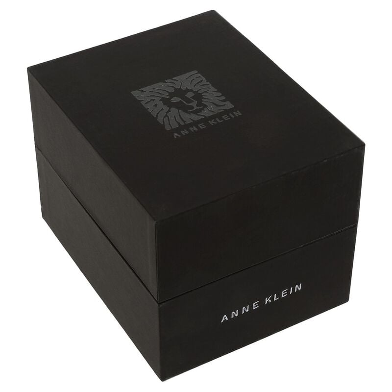 Anne Klein Quartz Analog Black Dial Two Toned Metal Strap Watch For Women
