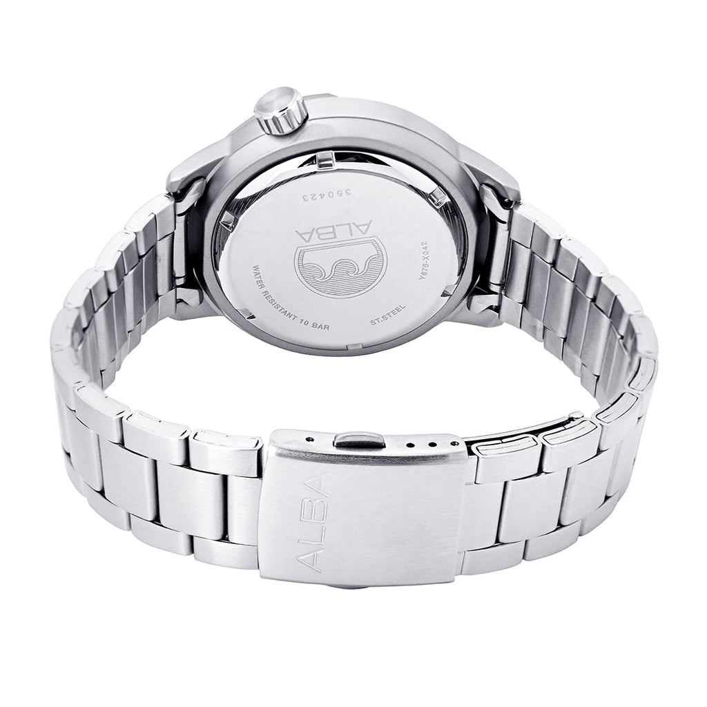 AL4247X1 Blue-Red Rotating Bezel Automatic Watch