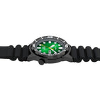 AL4445X1 Green Dial With Black Rotating Strap AutomaticWatch