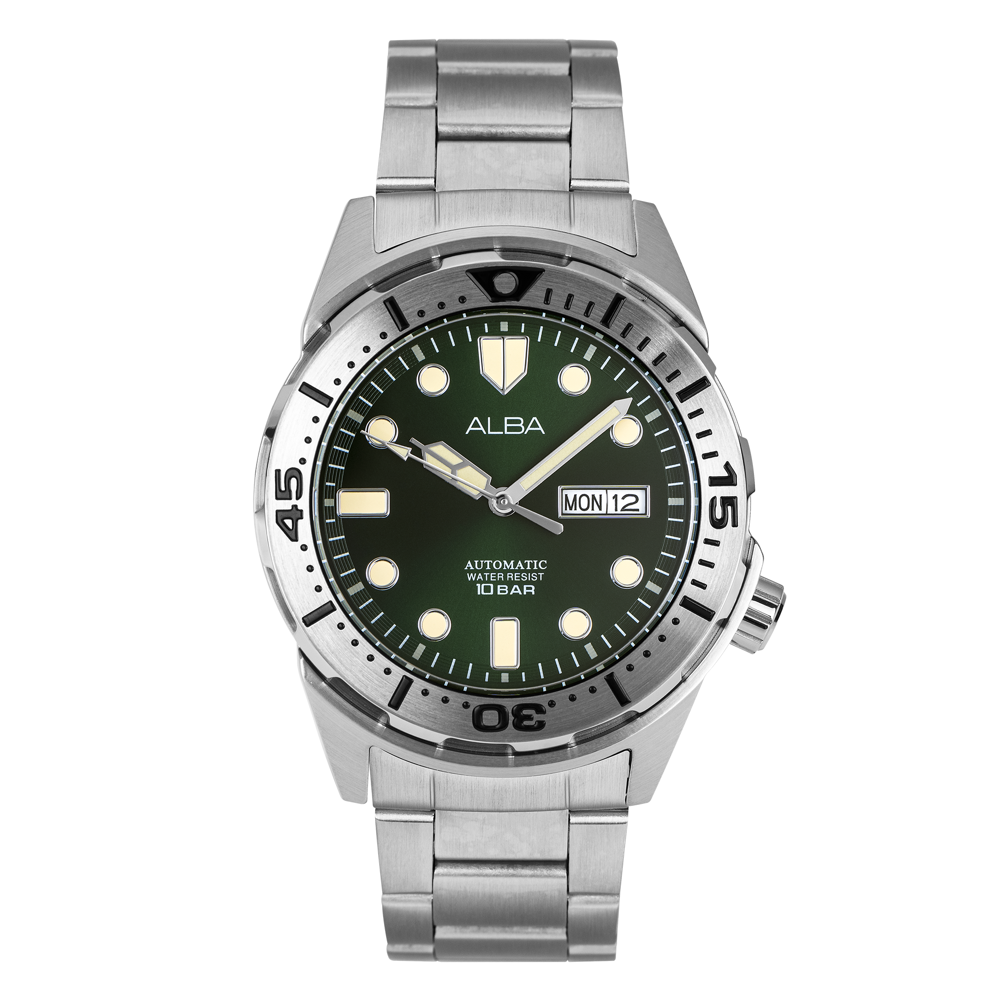 AL4371X1 Green Dial Automatic Watch