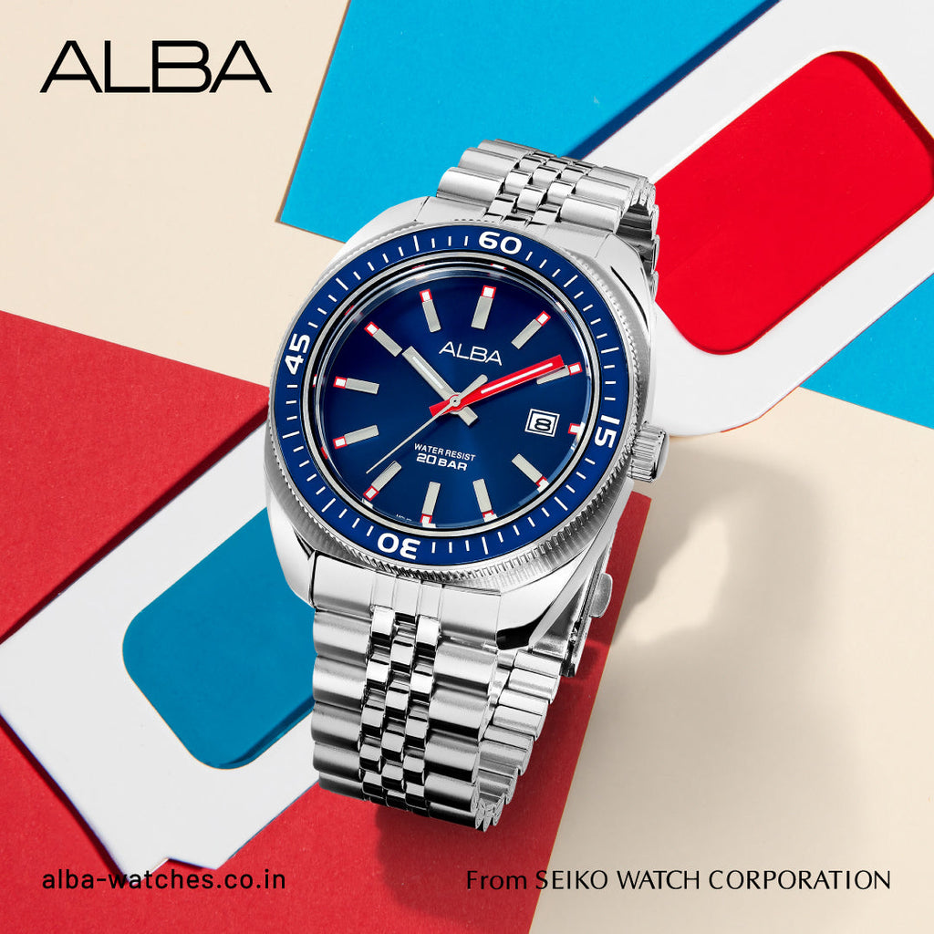 AS9T79X1 Blue Dial Quartz Watch