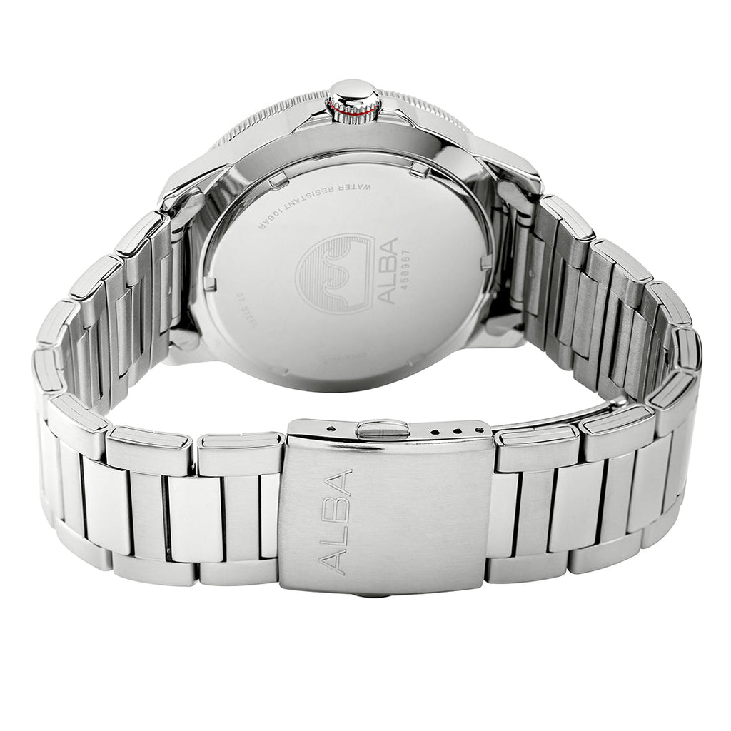 AS9T97X1 Blue & Red Dial Quartz Watch