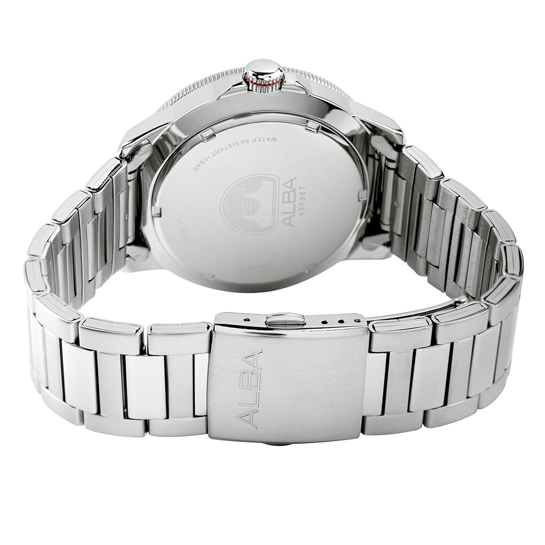 AS9T97X1 Blue & Red Dial Quartz Watch
