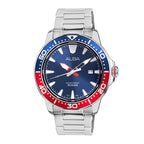 AS9T97X1 Blue & Red Dial Quartz Watch