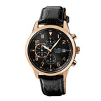 AM3A14X1 Classic Black & Gold Dial Chronograph Watch