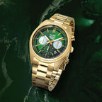 AT3K12X1 Golden Case Choronograph Watch