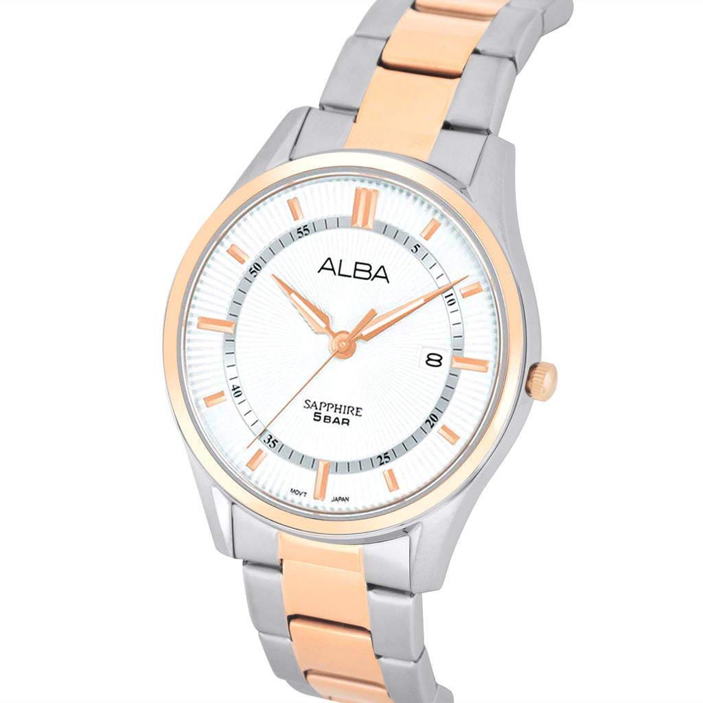 AS9R14X1 Asterix White Dial Watch