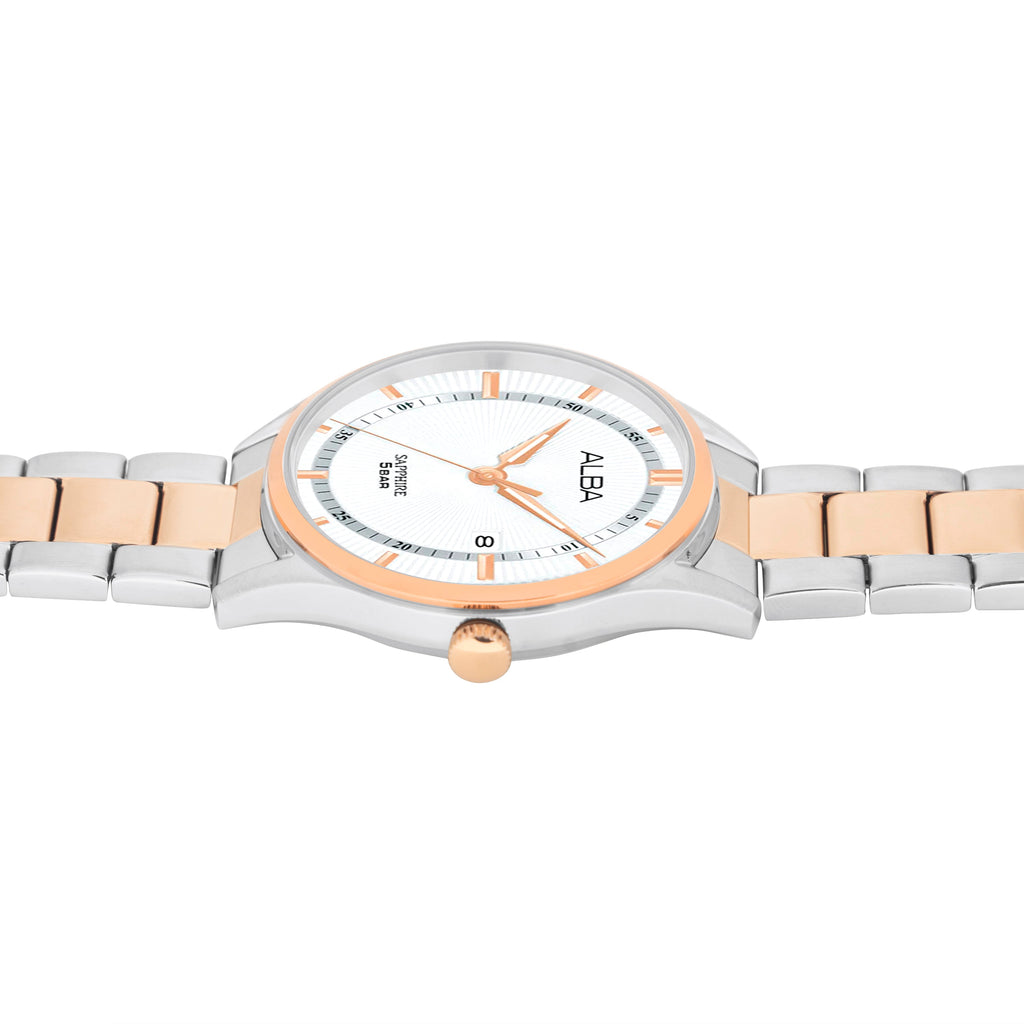 AS9R14X1 Asterix White Dial Watch