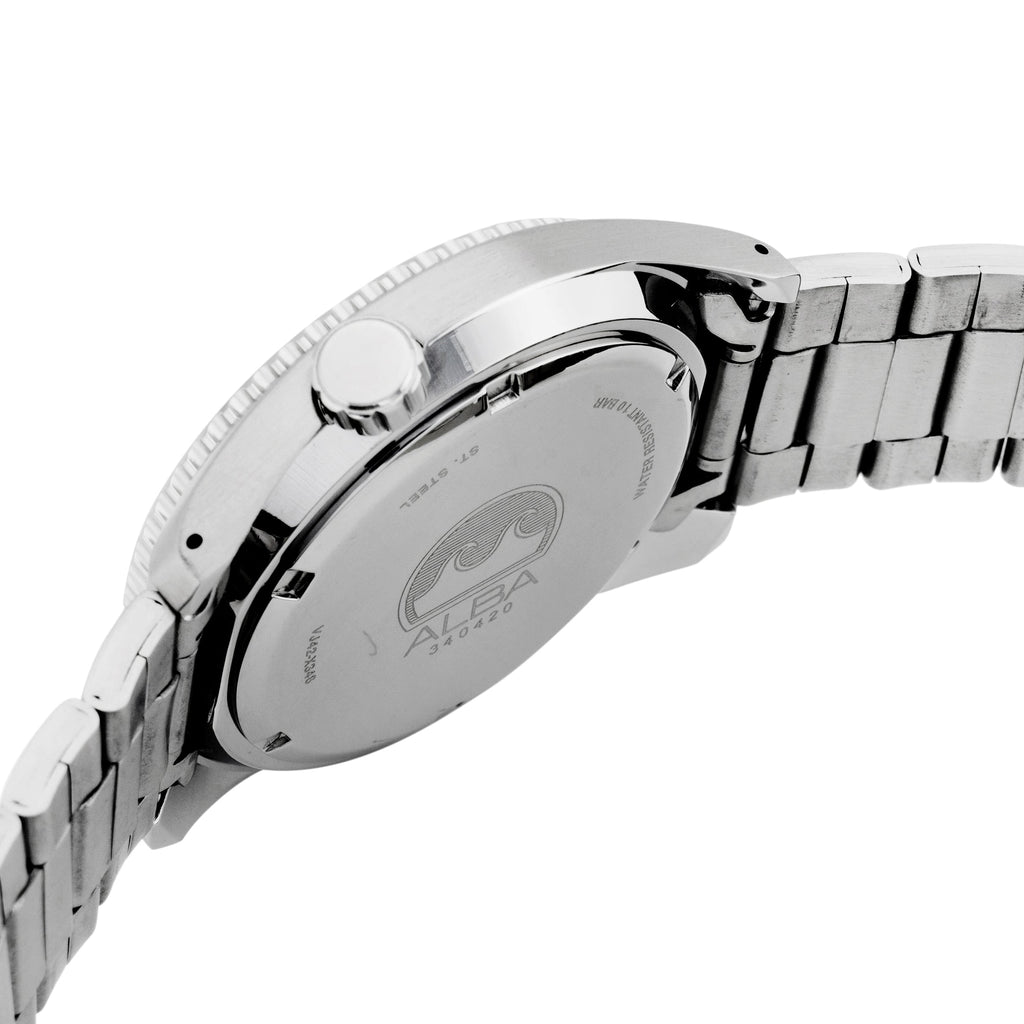 AS9R75X1 Black Surf Dial with Black+Green Rotating Bezel Water Resistant