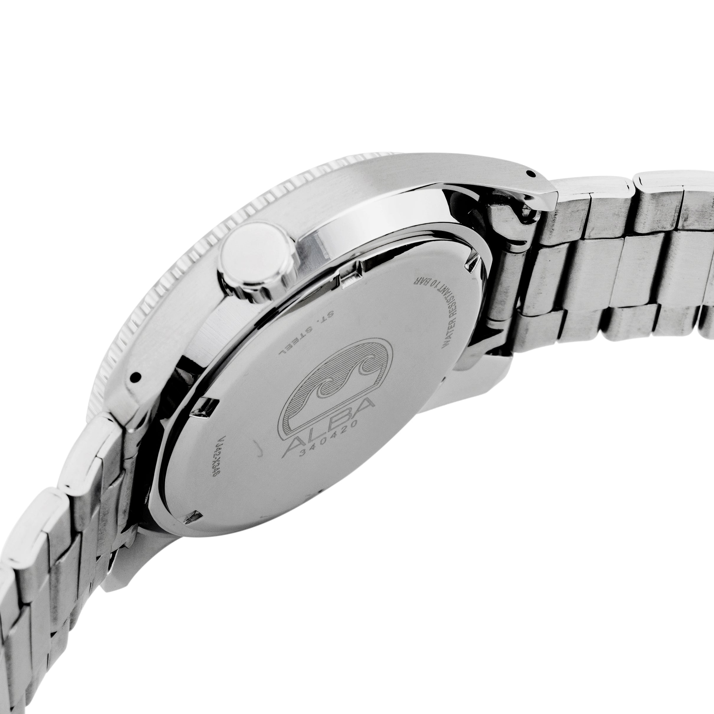 AS9R75X1 Black Surf Dial with Black+Green Rotating Bezel Water Resistant