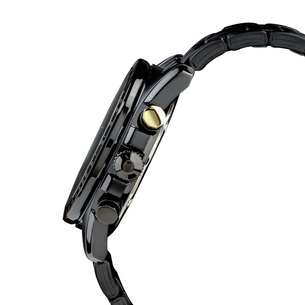A4B013X1 Black Dial Chronograph Watch