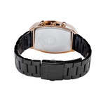 AM3992X1 Black & Gold Rectangular Dial Chronograph Watch