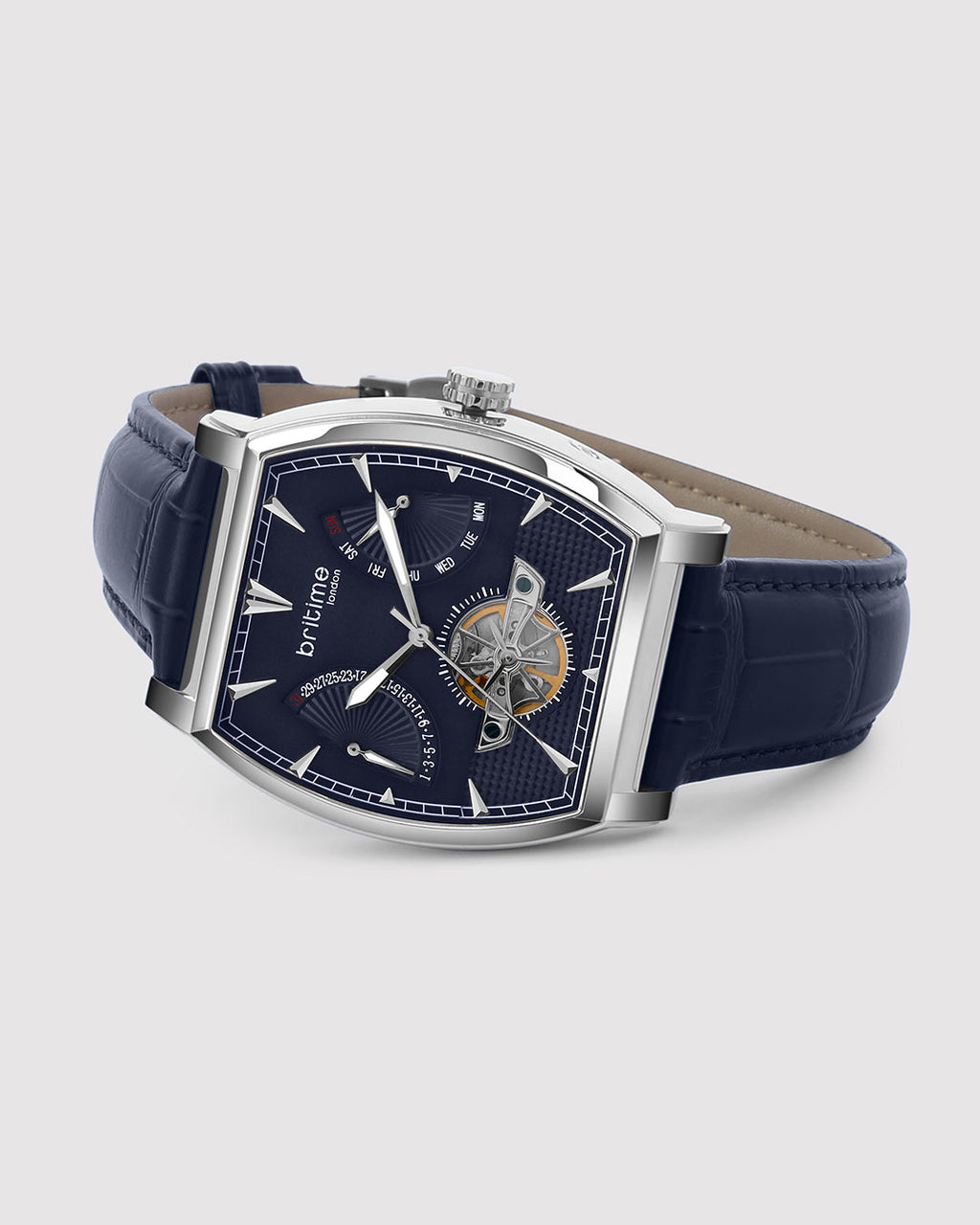 Emirion Blue With Silver