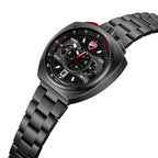 Ducati Quartz Chronograph Black Dial Black Stainless Steel Strap Watch For Men