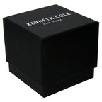 Kenneth Cole Analog Mechanical Hand Wound Black Colour Leather Strap Watch Men