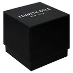 Kenneth Cole Quartz Analog Watch for Couple with Blue Dial Stainless Steel Strap
