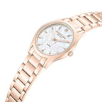 Kenneth Cole Quartz Analog Mother of Pearl Dial Watch for Couple with Rose Gold Stainless Steel Strap