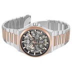 Kenneth Cole Automatic Grey Dial Two Toned Stainless Steel Strap Watch for Men