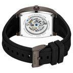 Kenneth Cole Automatic Grey Dial Watch for Men with Silicone Strap