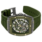 Kenneth Cole Automatic Green Dial Green Colour Silicone Strap Watch for Men