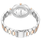 Kenneth Cole Quartz Analog White Dial Watch for Women with Two Toned Stainless Steel Strap