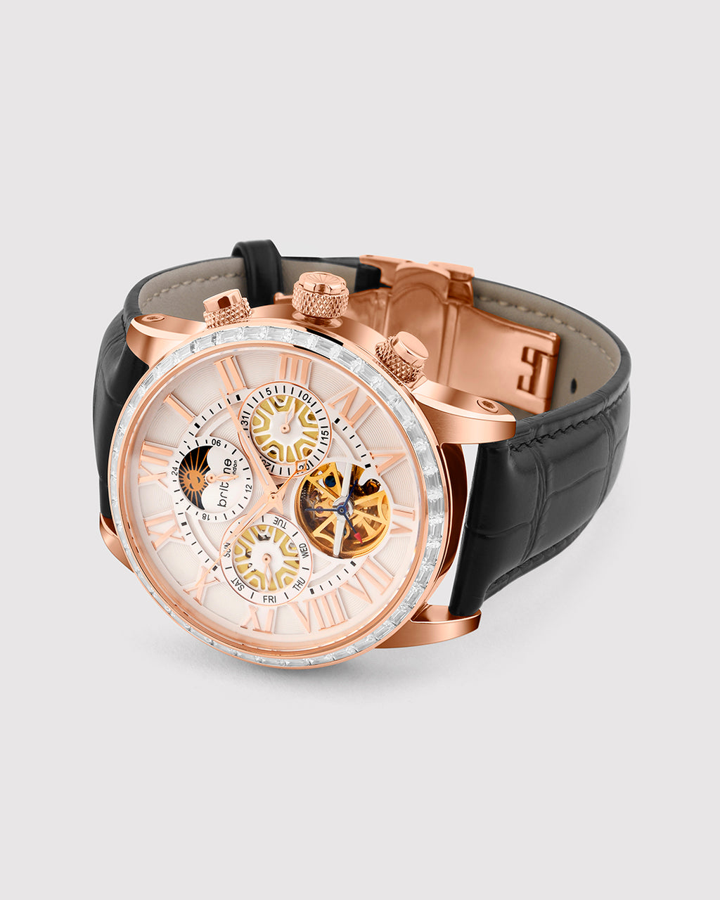 Orbit Ivory with Rose Gold