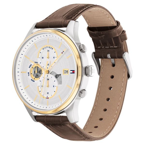 Tommy Hilfiger Brown Colour Leather Strap Watch TH1710501