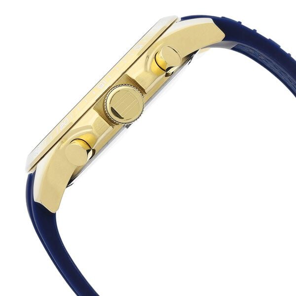 Tommy Hilfiger Quartz Multifunction Watch for Men White Dial with Silicone Strap
