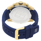 Tommy Hilfiger Quartz Multifunction Watch for Men White Dial with Silicone Strap