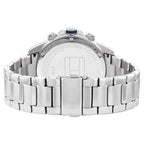 Tommy Hilfiger Quartz Analog Blue Dial Watch for Men with Stainless Steel Strap