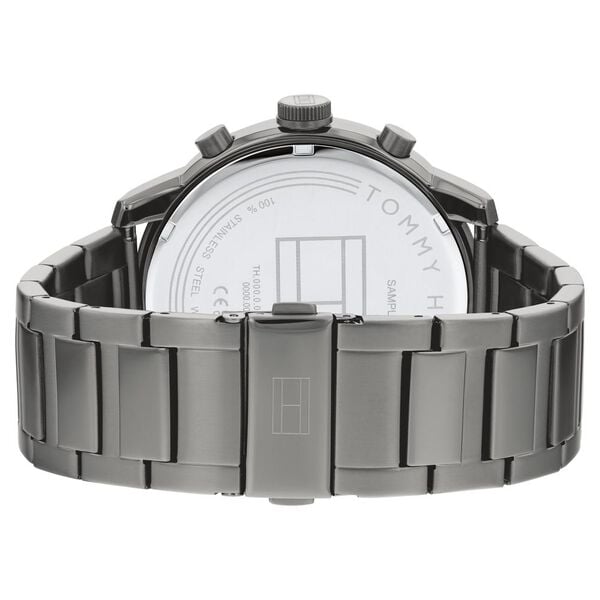 Tommy Hilfiger Quartz Analog with Date Grey Colour Stainless Steel Strap Watch for Men