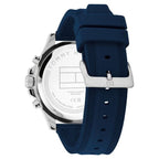 Tommy Hilfiger Quartz Multifunction Blue Dial Watch for Men with Blue Stainless Steel Strap