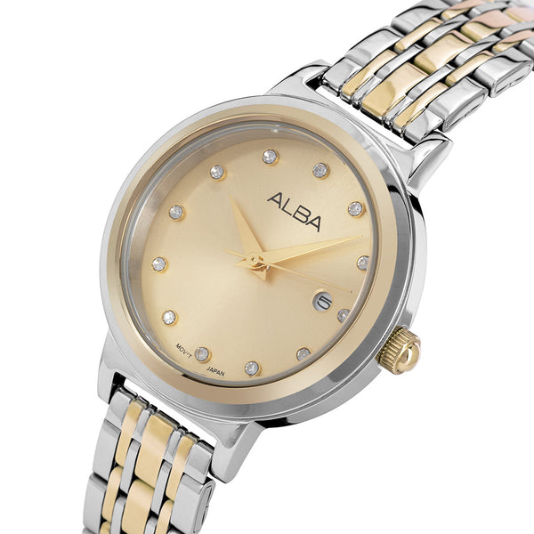 AH7EA4X1 Champagne Dial Watch