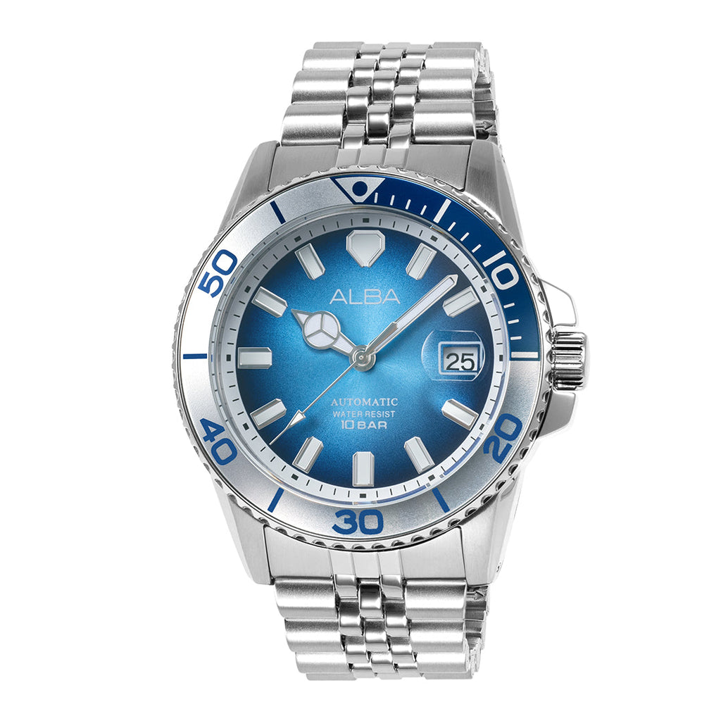 AU4059X1 Azure Dial Automatic Watch