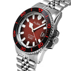 AU4055X1 Burgundy Dial Automatic Watch