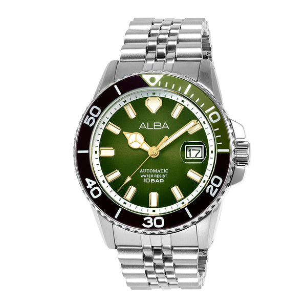 AU4047X1 Dark Olive Dial Watch