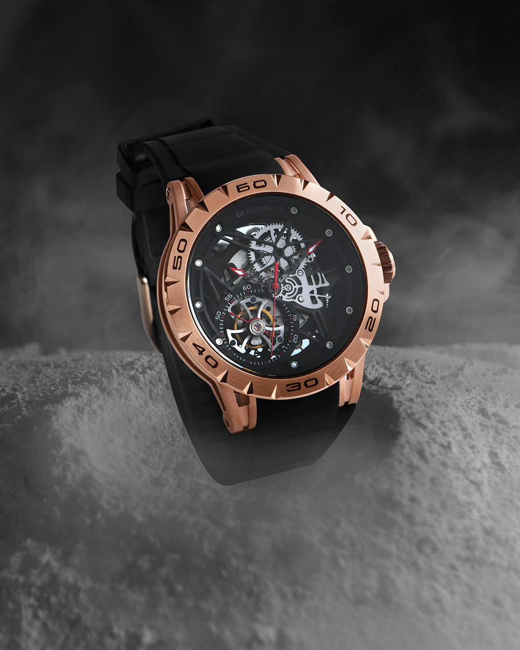 Crescent Rose Gold