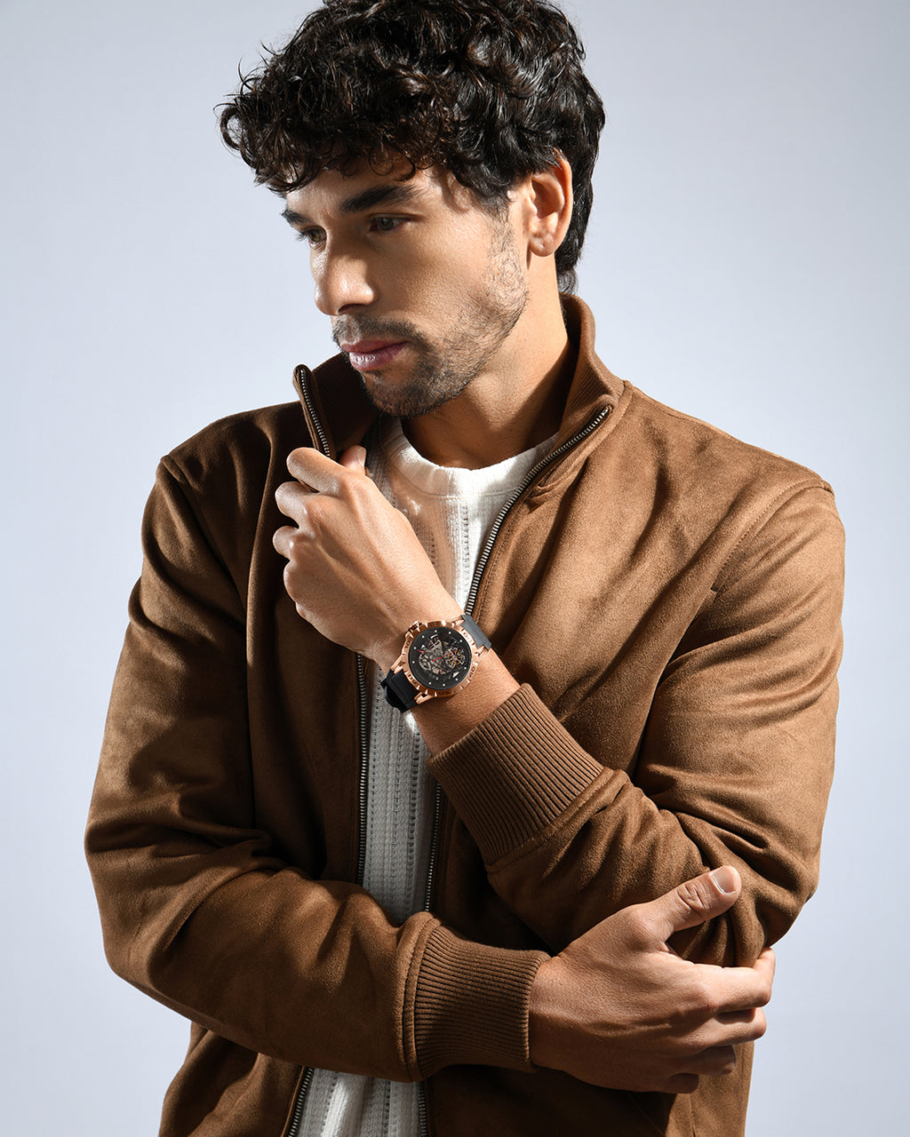 Crescent Rose Gold