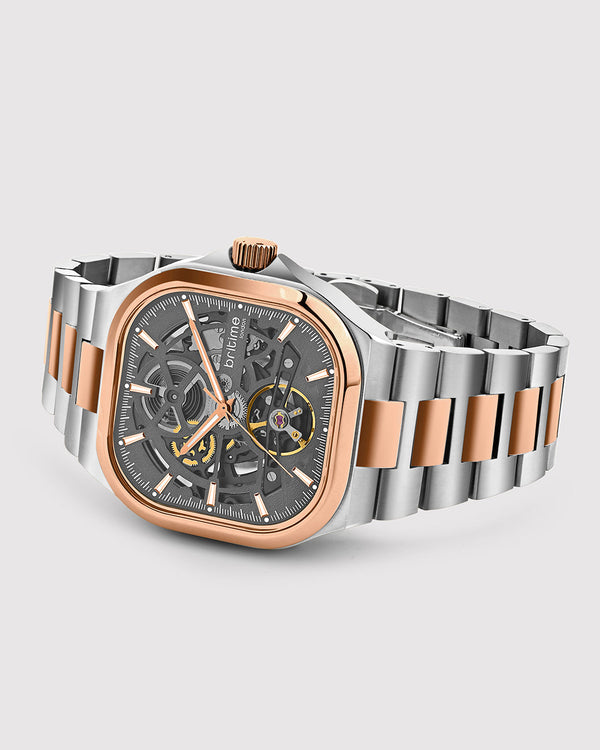 Monarch Brown With Silver