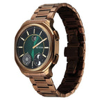 Titan Edge Squircle Quartz in Atlantic Blue with Glossy Ceramic Unisex Watch