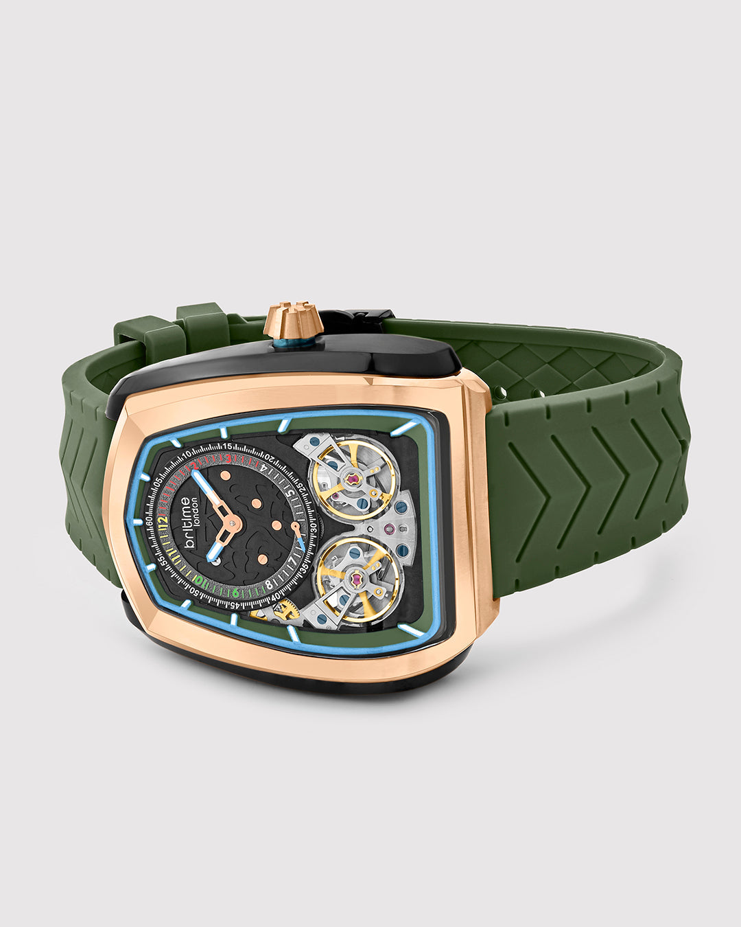 Aventus Green With Rose Gold
