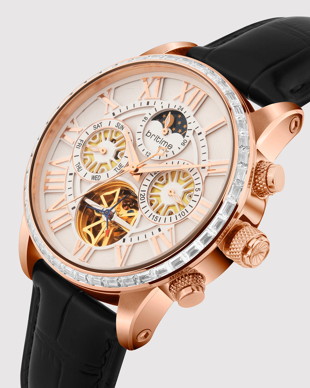 Orbit Ivory with Rose Gold